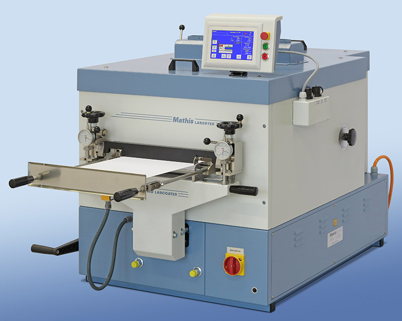установка Mathis Labcoater LTE-S для нанесения и сушки покрытий